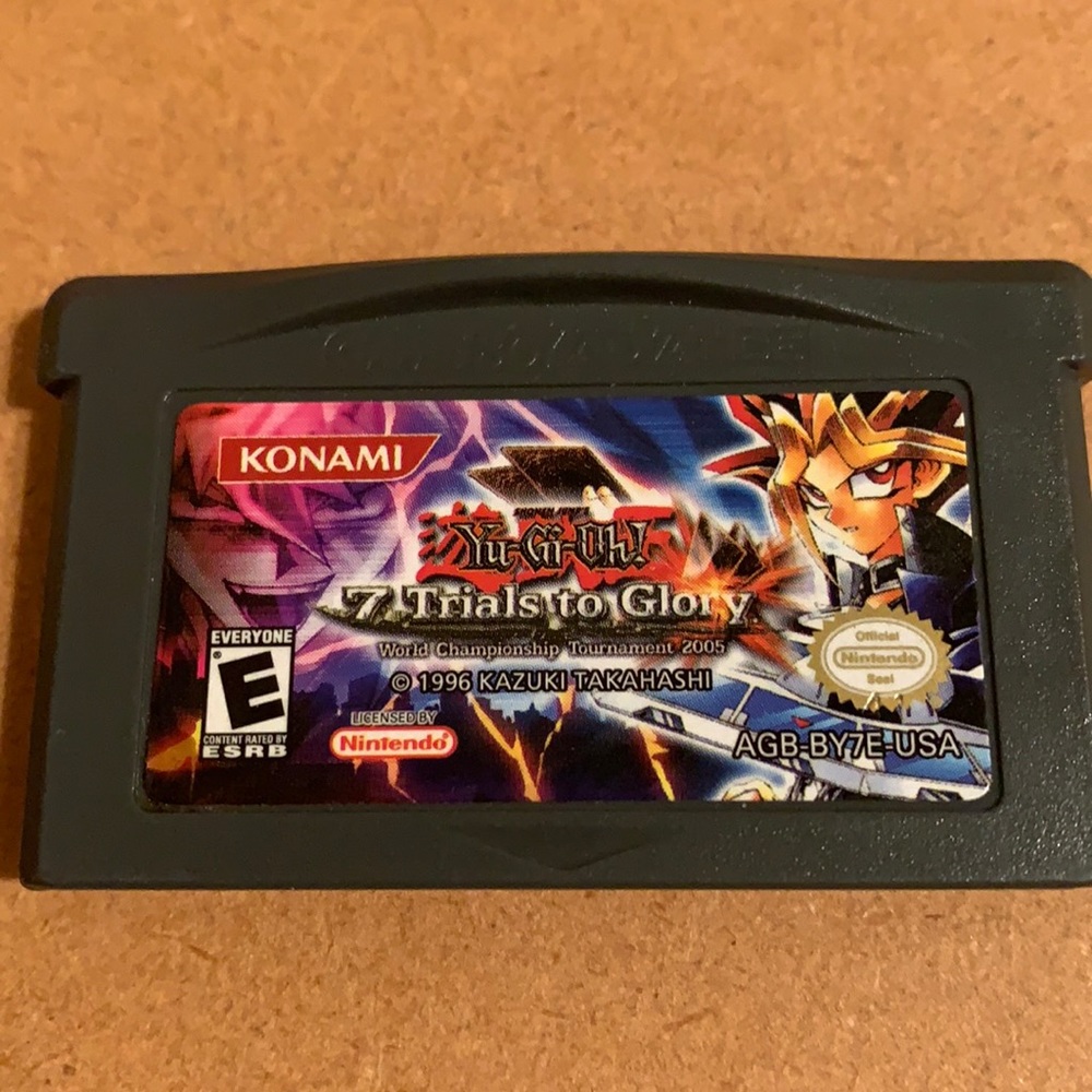 Gameboy Advance Yu Gi Oh 7 trails to glory